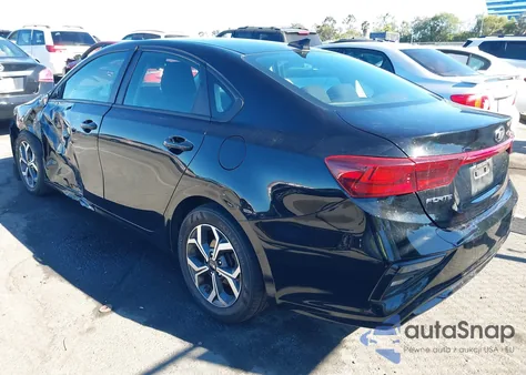 2021 Kia Forte Fe/Lxs из США, поврежденный, VIN 3KPF24AD3ME284248